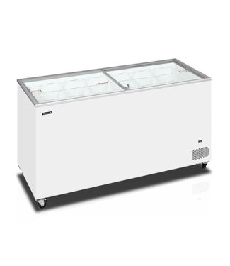 Tefcold Vrieskist IC501SC | 491L | -24 tot -14 graden | Glazen schuifdeksel