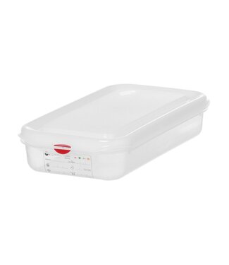 Hendi Voedseldoos | 1/3GN | 2,5L | HACCP | Incl. kleurclips | (H)65mm