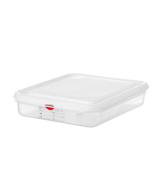 Hendi Voedseldoos | 1/2GN | 4L | HACCP | Incl. kleurclips | (H)65mm