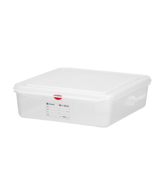 Hendi Voedseldoos | 1/1GN | 13L | HACCP | Incl. kleurclips | (H)100mm