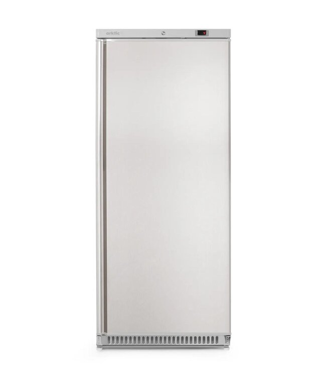 Vrieskast Budget Line | 600L | Enkeldeurs | Hoog model | RVS | (H)190x(B)77,5x(D)71cm