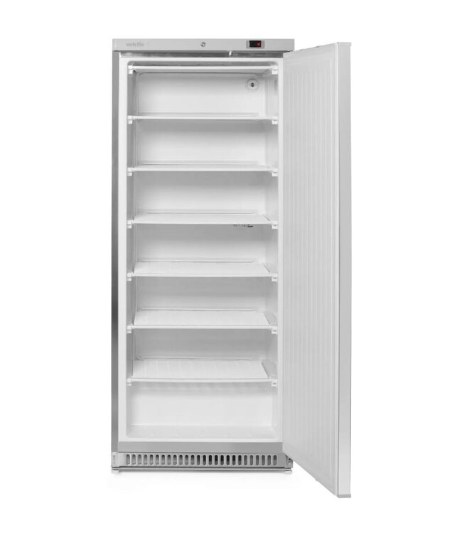 Vrieskast Budget Line | 600L | Enkeldeurs | Hoog model | RVS | (H)190x(B)77,5x(D)71cm