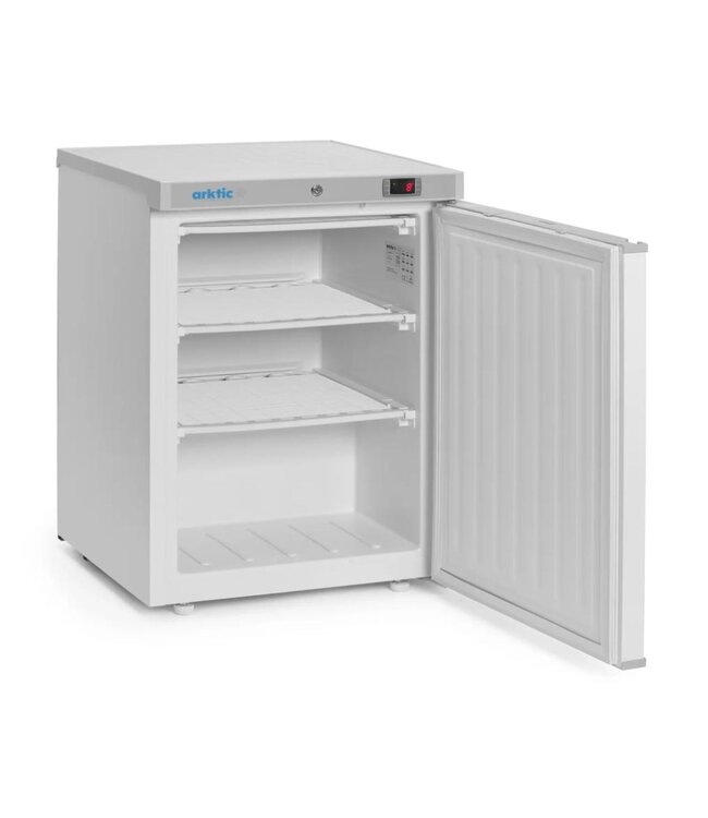 Vrieskast Budget Line | 200L | Enkeldeurs | Laag model | Wit | (H)83,8x(B)65,5x(D)58,9cm
