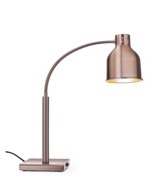 Hendi Infrarood warmtelamp | Flexibel | Tafelmodel | Koper