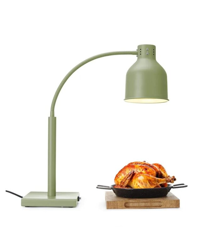 Infrarood warmtelamp | Flexibel | Tafelmodel | Groen