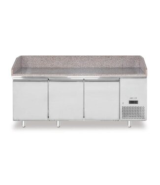 Arktic Pizzawerkbank Arktic | 3 Deuren | Geforceerd | 201cm breed | 80cm diep