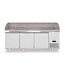 Pizzawerkbank Arktic | 3 Deuren | Geforceerd | 201cm breed | 80cm diep
