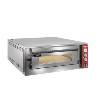 Diamond Pizza oven Diamond NRP/06 | 6 Pizza's van Ø35cm | Elektrisch | 7,5kW | (B)106x(D)122,5x(H)40cm