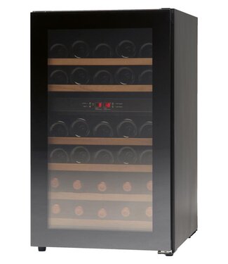Wijnkoelkast Compact | Dubbele zone | +5 tot +18 graden | 38 flessen | (H)83x(B)49,3x(D)57.7cm