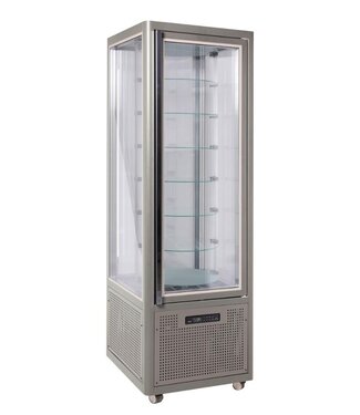 Nordcap Panoramakoelvitrine Snelle 360 R | 360L | (H)189x(B)59,5x(D)64cm