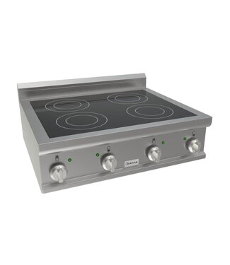 Casta Keramische kookplaat Lady 700 | 4x 2,5kW | Tafelmodel | Elektrisch | 80 cm breed