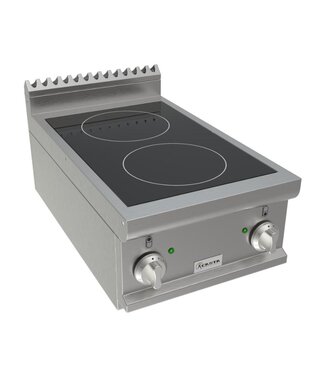 Casta Inductie kookplaat Lady 700 | 2x 3,5kW | Tafelmodel | 40 cm breed