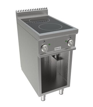 Casta Inductie kookplaat Lady 700 | 2x 3,5kW | Staand model | 40 cm breed