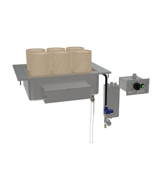 Casta Dim sum stomer DP/DKE800 | 55L | Drop-in Inbouwmodel | Elektrisch | 7kW