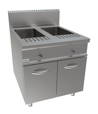 Casta Pastakoker Lady Q 900 | 40+40L | 1/1GN | Staand model | Gas | 30kW