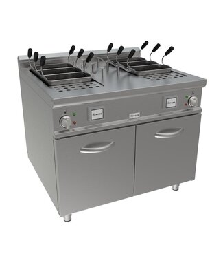 Casta Pastakoker Lady Q 900 | 40+40L | 6x 1/3GN | Staand model | Elektrisch | 25,2kW