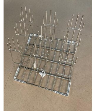 Aristarco Occasion: RVS Handschoenenkorf voor Aristarco vaatwasmachine | 50x50cm