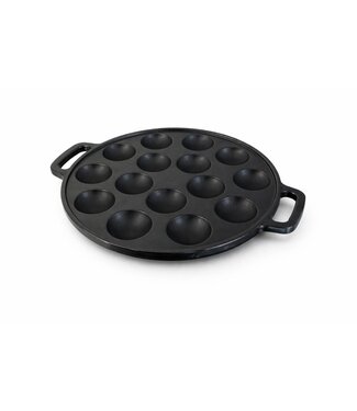 CuisOn Poffertjespan gietijzer - 19 poffertjes - Inductie