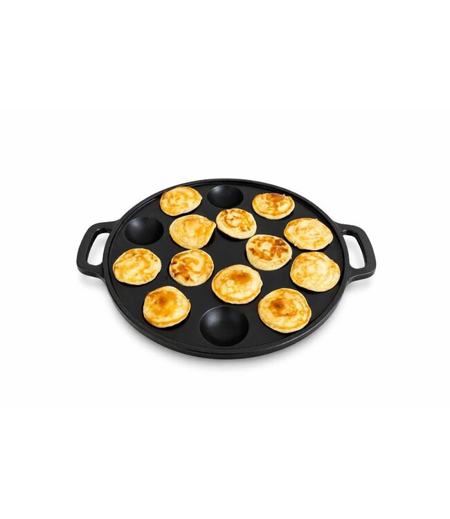 Poffertjespan gietijzer - 19 poffertjes - Inductie