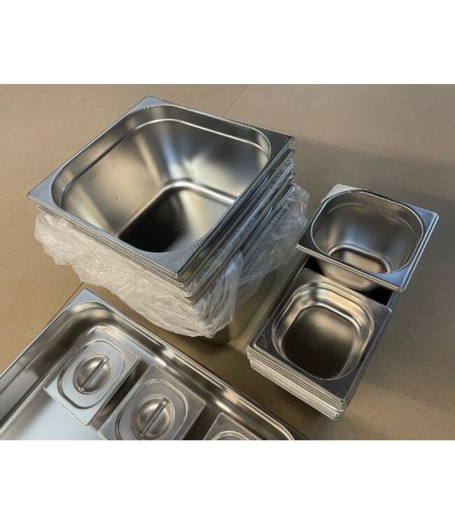 Occasion: GN bakken set | Diverse GN bakken en deksels