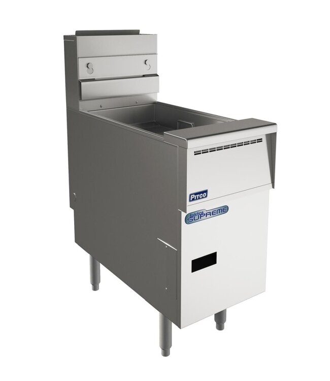 Friteuse SSH55 Computer | Aardgas | 23kW | Olie 18-23kg | 75kg/u | (H)86,4x(B)39,7x(D)87,5cm