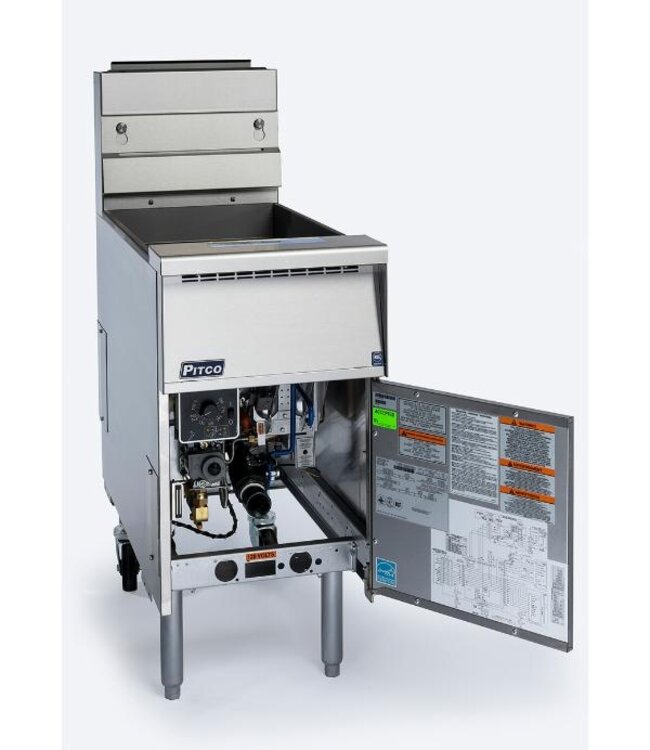 Friteuse SSH55 Solid State | Aardgas | 23kW | Olie 18-23kg | 75kg/u | (H)86,4x(B)39,7x(D)87,5cm