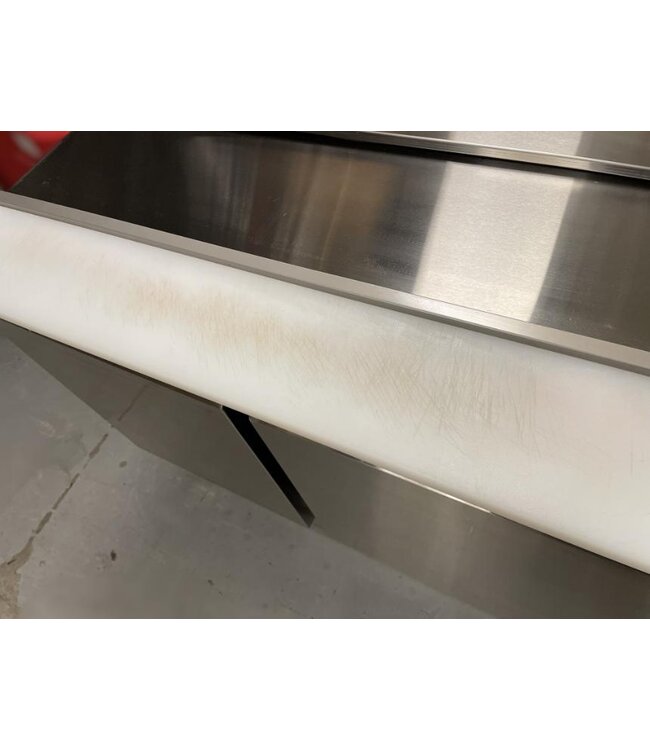 Occasion: Saladette Chef Line | 2 Deuren | 90cm breed | 70cm diep | Boven 2x 1/1GN + 1x 2/4GN