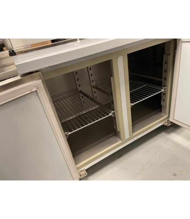 Occasion: Koelwerkbank | 3 Deurs | RVS | (H)85x180x70cm