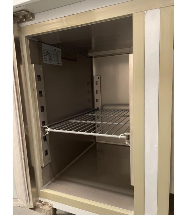 Occasion: Koelwerkbank | 3 Deurs | RVS | (H)85x180x70cm