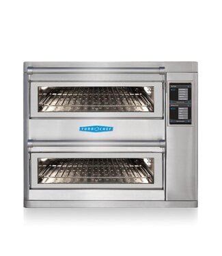 TurboChef Heteluchtoven/pizzaoven TurboChef Double Batch ONE touch | 2 Kamers | Touchscreen