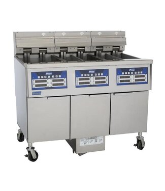 Pitco Friteuse EP14 CZ met filtersysteem | 25+4x12,5L | (H)113,5x118,4x82,4cm