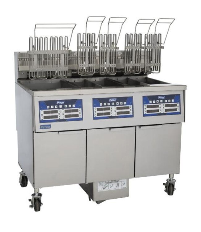 Friteuse EP14 CZ met filtersysteem | 25+4x12,5L | (H)113,5x(B)118,4x(D)82,4cm