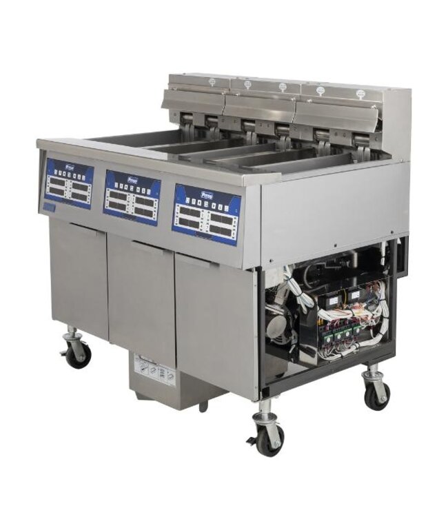 Friteuse EP14 CZ met filtersysteem | 25+4x12,5L | (H)113,5x(B)118,4x(D)82,4cm