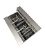 Friteuse EP14 CZ met filtersysteem | 25+4x12,5L | (H)113,5x(B)118,4x(D)82,4cm