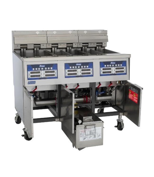 Friteuse EP14 CZ met filtersysteem | 25+4x12,5L | (H)113,5x(B)118,4x(D)82,4cm