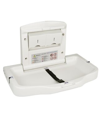 Opklapbare baby verschoontafel - Horizontaal