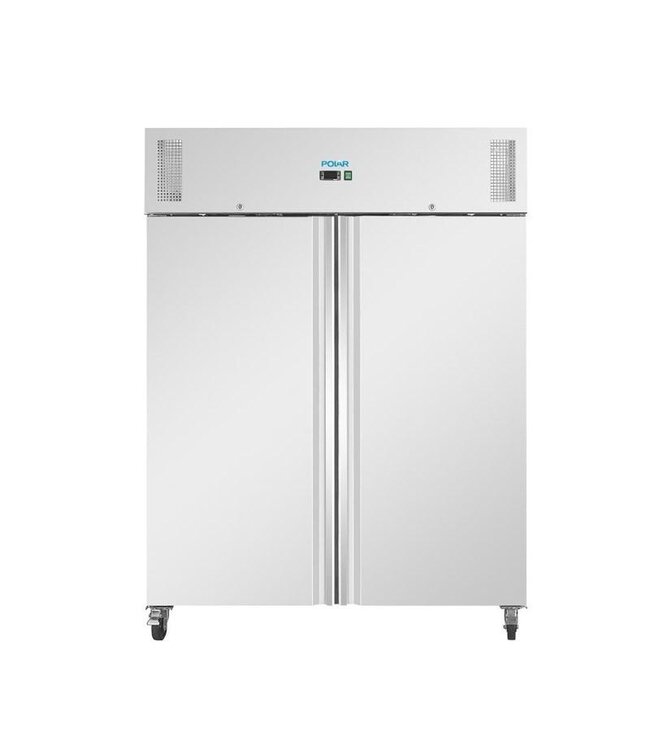 Vriezer Pro | Dubbeldeurs | 2/1GN | 1300L | (H)209x142x87,5cm