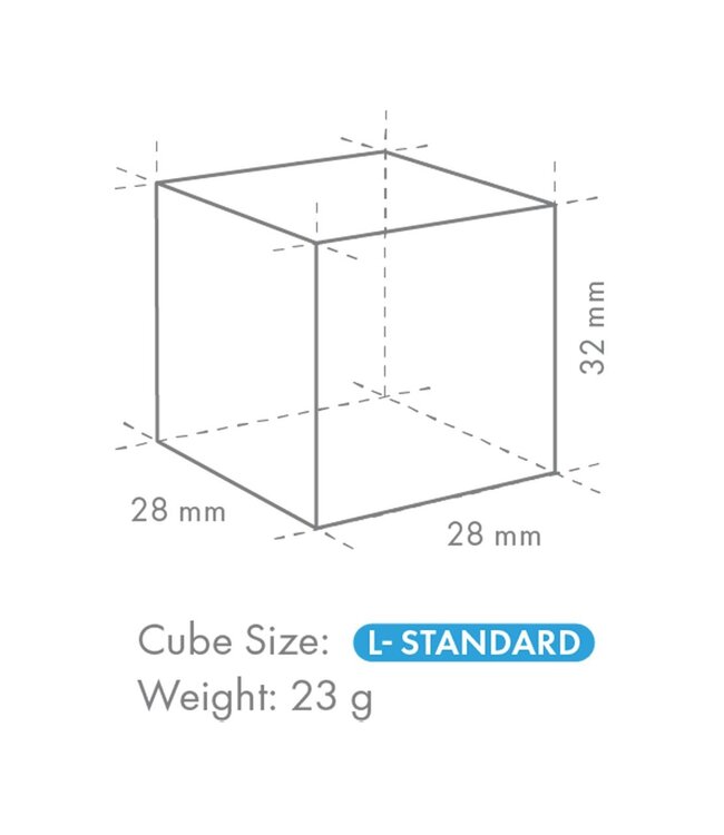 IJsblokjesmachine IM-130PE-E EliteCube | 116kg/24u | Luchtgekoeld