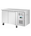 Koelwerkbank RVS | 2 Deurs | 260L | (H)86x(B)136x(D)60cm