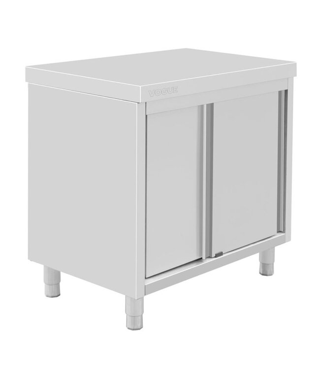 Kast roestvrijstaal | (H)90x(B)90x(D)60