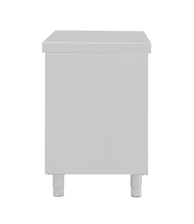 Kast roestvrijstaal | (H)90x(B)90x(D)60