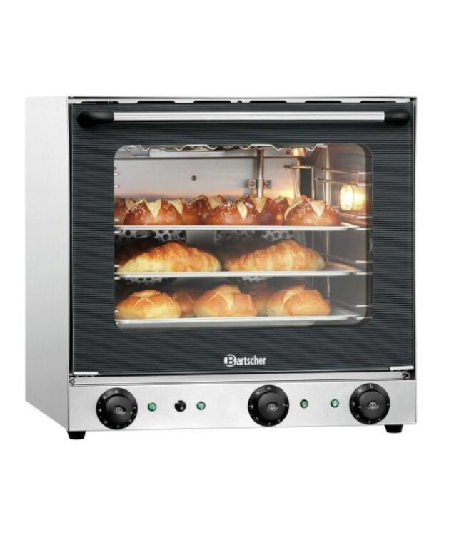 Heteluchtoven - AT120 - met grill en vochtinjectie - 4x 438x315mm