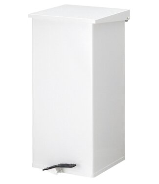 Pedaalemmer Kick 110 Liter - Brandveilig - Wit staal, zwart of RVS