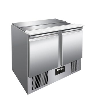 Chef Line Saladette Chef Line | 2 Deuren | 104,5cm breed | 70cm diep | Boven 3x 1/1GN