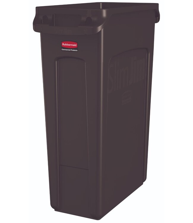 Slim Jim Afvalbak met ventilatiekanalen - 87L - 8 Kleuren