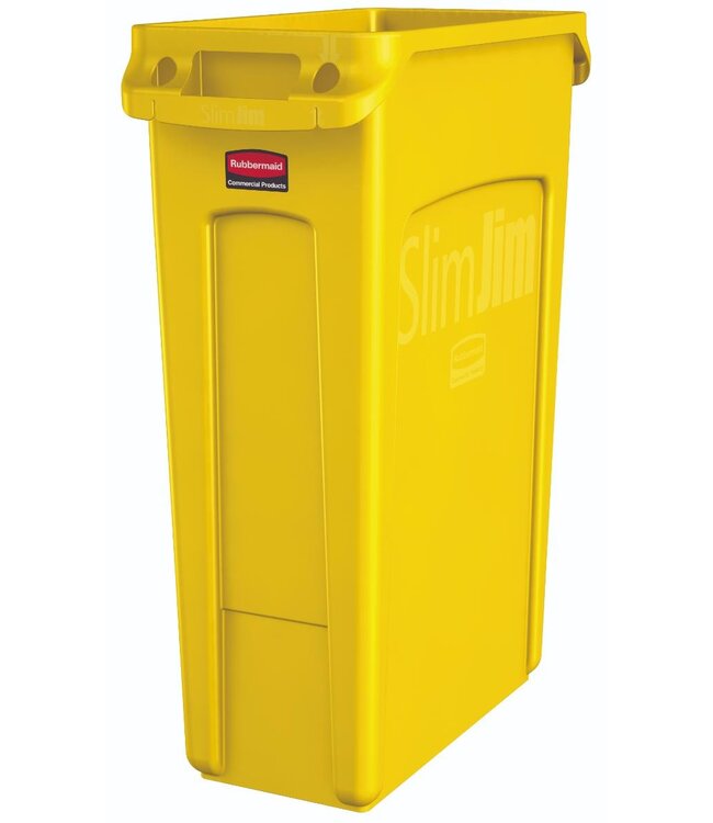 Slim Jim Afvalbak met ventilatiekanalen - 87L - 8 Kleuren