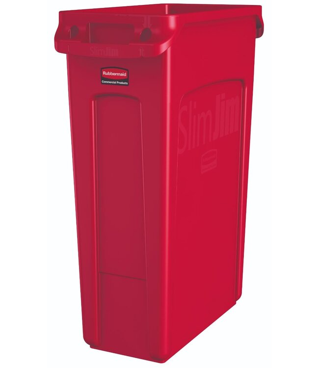 Slim Jim Afvalbak met ventilatiekanalen - 87L - 8 Kleuren
