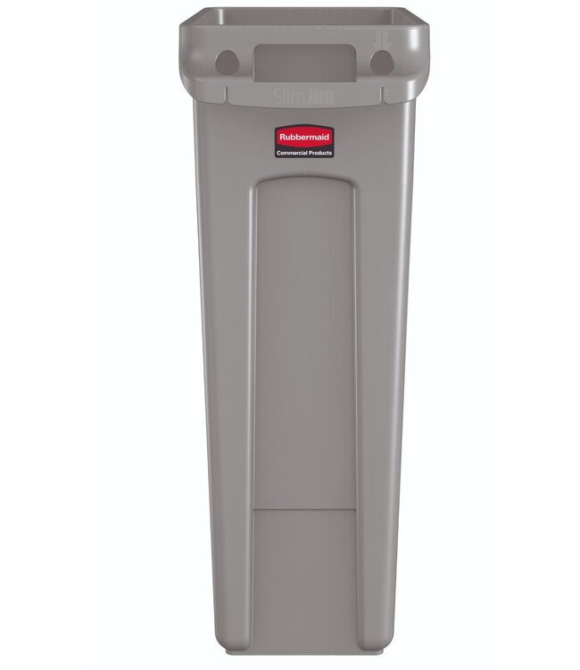 Slim Jim Afvalbak met ventilatiekanalen - 87L - 8 Kleuren