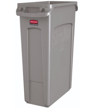 Rubbermaid Slim Jim Afvalbak met ventilatiekanalen - 87L - 8 Kleuren
