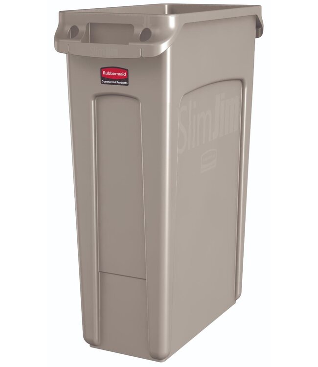 Slim Jim Afvalbak met ventilatiekanalen - 87L - 8 Kleuren